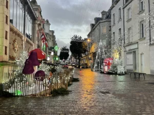 Installations de Noël dans les rues de Chateaubriant